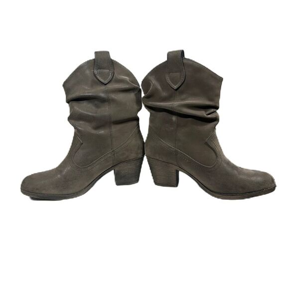 RocketDog Brown Faux Leather Western Ankle Boot Womens 8.5 - Picture 3 of 12